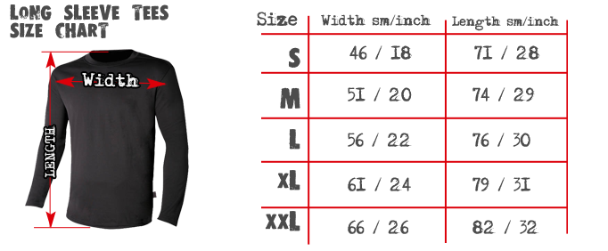 long-sleeve-size-chart